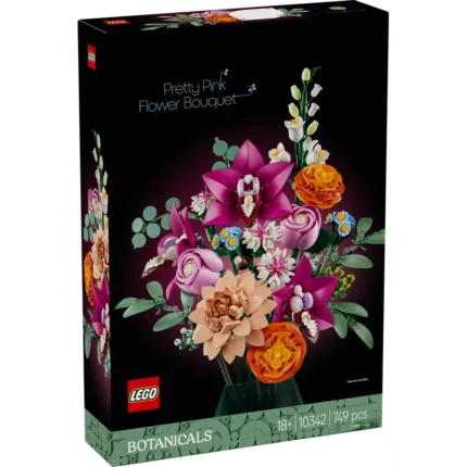 LEGO® Botanicals Pretty Pink Flower Bouquet Floral Decor 10342
