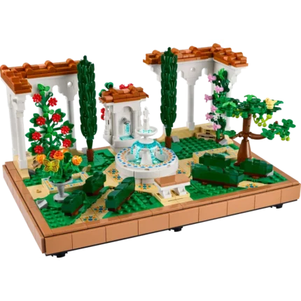 LEGO® Icons Fountain Garden Home and Office Decor, Building Set for Adults 10359