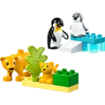 LEGO® DUPLO® Town Wild Animal Families: Penguins & Lions Imagination Toy 10442
