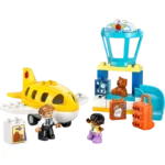 LEGO® DUPLO® Town First Time at the Airport Building Toy for Pretend Play 10443