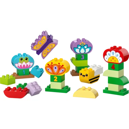 LEGO® DUPLO® Town Creative Garden & Flowers Color-Sorting Stacking Toy 10444