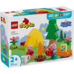 LEGO® DUPLO® Peppa Pig Camping Trip Building Playset with Canoe Toy 10452