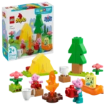 LEGO® DUPLO® Peppa Pig Camping Trip Building Playset with Canoe Toy 10452