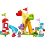 LEGO® DUPLO® Peppa Pig Funfair Pretend-Play Amusement Park Toddler Toy 10453