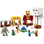LEGO® Minecraft® The Ghast Balloon Village Attack, Gamer Gift Toy for Kids 21273