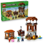LEGO® Minecraft® The Pillager Outpost and Ravager Gamer Building Toy Gift 21278