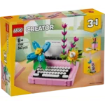 LEGO® Creator 3in1 Typewriter with Flowers Toy Playset 31169