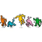 LEGO® Art Keith Haring – Dancing Figures Living Room Decor 31216
