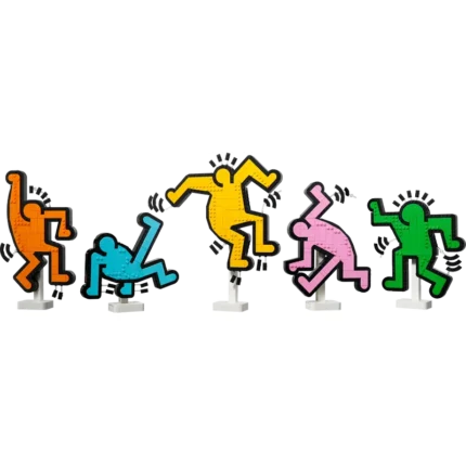 LEGO® Art Keith Haring – Dancing Figures Living Room Decor 31216