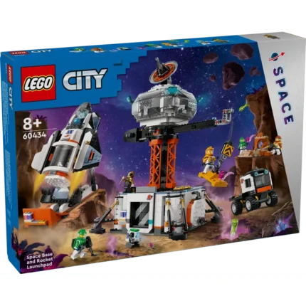 LEGO® City Space Base and Rocket Launchpad Set 60434