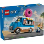 LEGO® City Donut Truck Playset Vendor Vehicle Toy for Kids Aged 5 and up 60452