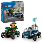 LEGO® City Airplane vs. Hospital Bed Race Car Pack Soapbox Racing Toy 60459