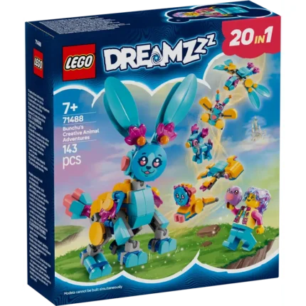 LEGO® DREAMZzz™ Bunchu’s Creative Animal Adventures Bunny Toy 71488