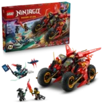 LEGO® NINJAGO® Ninja Combat Vehicle 3-in-1 Toy Building Set 71844