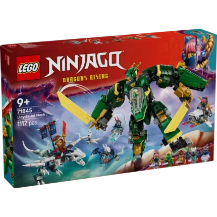 LEGO® NINJAGO® Lloyd’s Jet Mech Ninja Toy Building Kit 71845