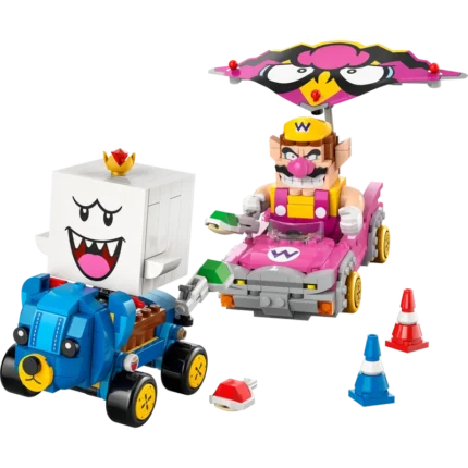 LEGO® Super Mario™: Mario Kart™ – Wario & King Boo Figures and 2 Karts 72038