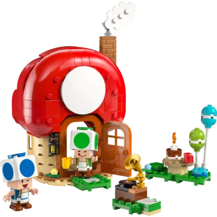 LEGO® Super Mario™ Party at Toad’s House Toy for Boys, Girls and Any Fans 72041
