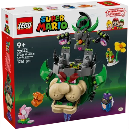 LEGO® Super Mario™ Prince Florian & Castle Bowser Toy for Pretend Play 72042
