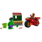 LEGO® Marvel Iron Man with Bike and The Hulk Playset 76287