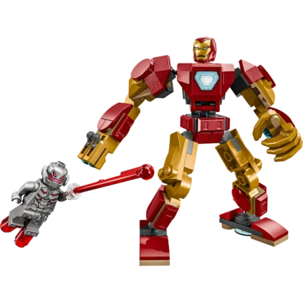 LEGO® Marvel Iron Man Mech vs. Ultron Buildable Super Hero Figure Playset 76307