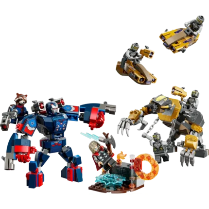 LEGO® ǀ Marvel Avengers: Endgame Thor vs. Chitauri Super Hero Action 76322