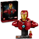 LEGO® ǀ Marvel Iron Man MK4 Bust, Buildable Model for Adults with Minifigure 76327
