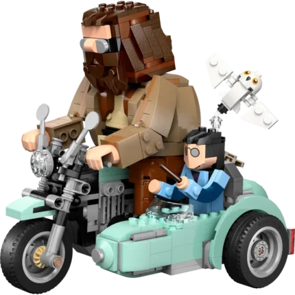 LEGO® Harry Potter™ Hagrid™ & Harry’s Motorcycle Ride, Magical Toy 76443