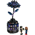 LEGO® Wednesday Black Dahlia Flower Halloween Gift, Faux Plant Room Decor 76784