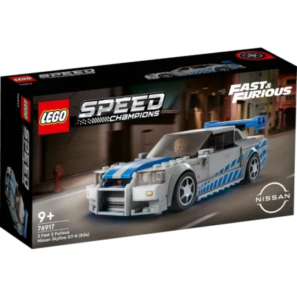 LEGO® Speed Champions 2 Fast 2 Furious Nissan Skyline GT-R (R34) 76917