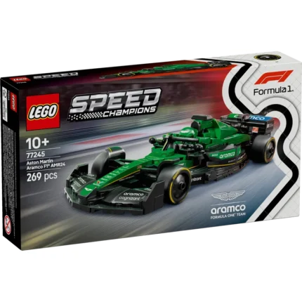 LEGO® Speed Champions Aston Martin Aramco F1® AMR24 Race Car Vehicle Set 77245