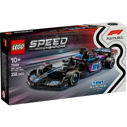 LEGO® Speed Champions BWT Alpine F1® Team A524 Race Car Toy Vehicle 77248