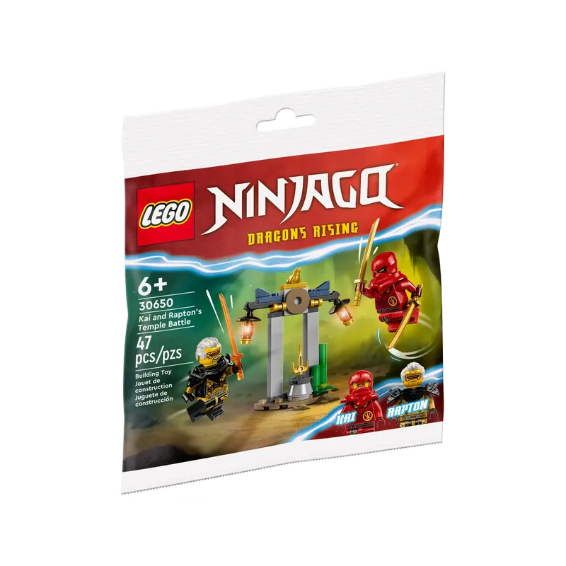 LEGO Kai and Rapton's Temple Battle Set 30650
