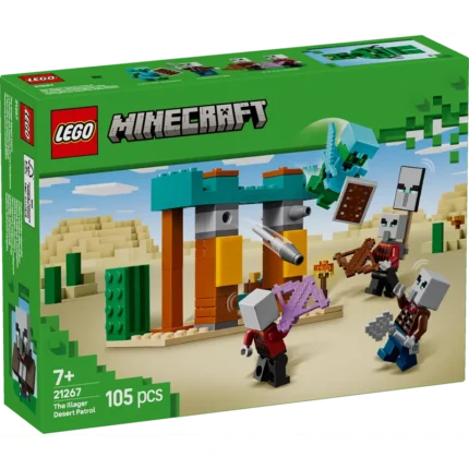 LEGO® Minecraft® The Illager Desert Patrol Gaming Kit for Kids 21267