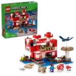 LEGO® Minecraft® The Mooshroom House Island Gamer Kit Toy for Kids 21270