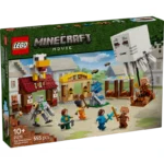 LEGO® Minecraft® The Ghast Balloon Village Attack, Gamer Gift Toy for Kids 21273