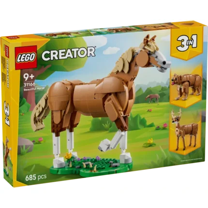 LEGO® Creator 3in1 Beautiful Horse Toy Animal Building Set 31166