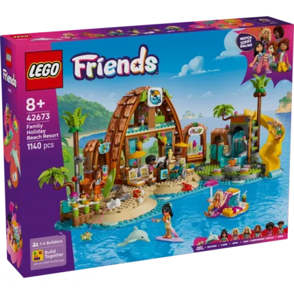 LEGO® Friends Family Vacation Beach Resort Building Set 42673