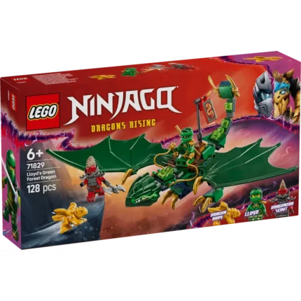 LEGO® NINJAGO® Lloyd’s Green Forest Dragon Toy 71829