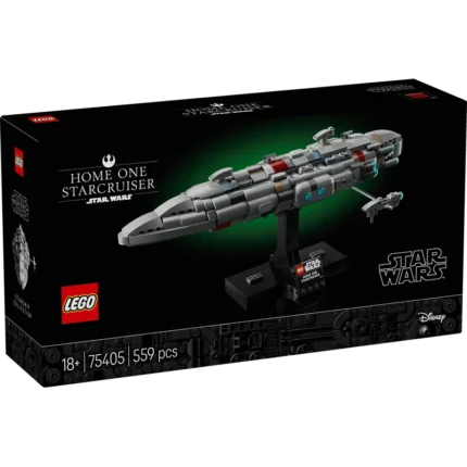 LEGO® Star Wars™ Home One Starcruiser, Buildable Starship Model Kit 75405