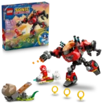 LEGO® Sonic the Hedgehog™ Knuckles vs. Dr. Eggman Egg Crusher Mech Toy Set 77005