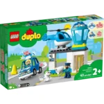 LEGO® DUPLO® Rescue Police Station & Helicopter 10959 Building Toy