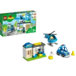 LEGO® DUPLO® Rescue Police Station & Helicopter 10959 Building Toy - Image 3