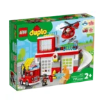 LEGO® DUPLO® Rescue Fire Station & Helicopter 10970 Building Toy