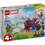 LEGO® ǀ Marvel Человек-паук и его удивительные друзья. Человек-паук на мотоцикле против Носорога. 11206