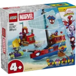 LEGO® Marvel Человек-паук и его удивительные друзья. Пиратский корабль команды Человека-паука 11208