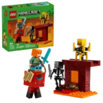 LEGO® Minecraft® The Nether Lava Battle Gamer Toy for Kids 21266 - Image 3