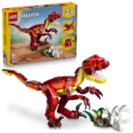 LEGO® Creator 3 in 1 Fierce Dinosaur Toy 31379 - Image 3