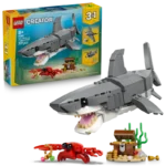 LEGO® Creator Fierce Shark with a Treasure Chest Toy 31381 - Image 3