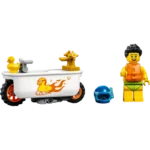 Набор для сборки «Трюковой мотоцикл — ванна» LEGO® City 60333 — изображение 2