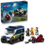 LEGO® City Police Prisoner Transport Van Building Toy 60479 - Image 2
